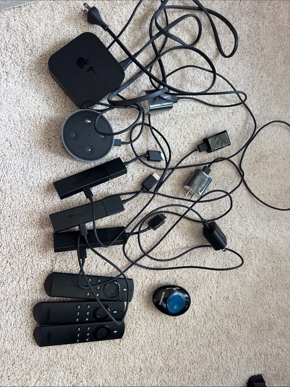 Amazon Fire Stick and Alexa and Apple TV Bundle